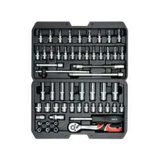 Комплект гедоре Yato YT-14501/ 56 бр. Комплект гедоре Yato YT-14501/ 56 бр.