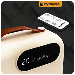 Електрически отоплител Powermat PM-TWE-2000D-LCD/ 2kW/ LCD дисплей/ термостат