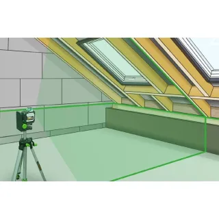 Линеен лазерен нивелир Laserliner CompactLine-Laser G360 Set/ 30 м