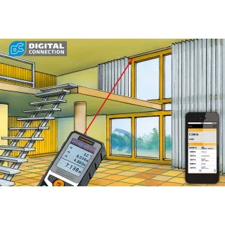 Лазерна ролетка Laserliner DistanceMaster Plus 80/ 80 м