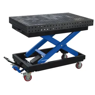 Заваръчна маса с регулируема височина METCOR 1500x830SC/ 300 кг