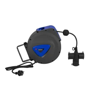 Макара с електрически кабел KraftDele KD4046/ 15 м