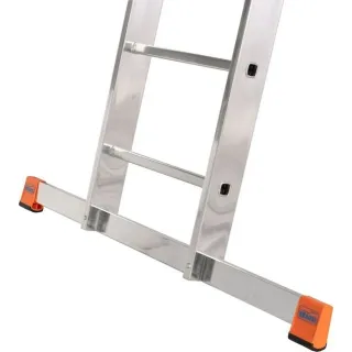 Трираменна алуминиева стълба със стълбищна функция KRAUSE TRIBILO 3x12