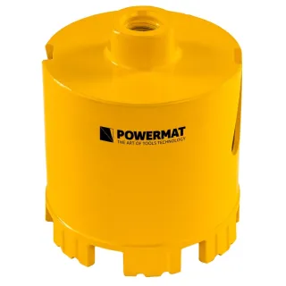 Диамантена боркорона POWERMAT PM-DWK-83x95M14M/ 83 x95 мм
