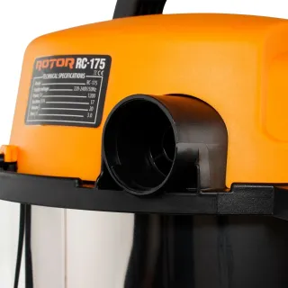 Прахосмукачка за сухо и мокро почистване ROTOR RC175/ 1200 W Прахосмукачка за сухо и мокро почистване ROTOR RC175/ 1200 W