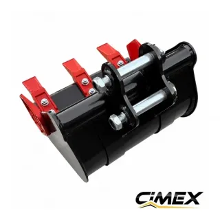 Изкопна кофа за мини багер CIMEX CHE12RS-TB-400/ 400 мм
