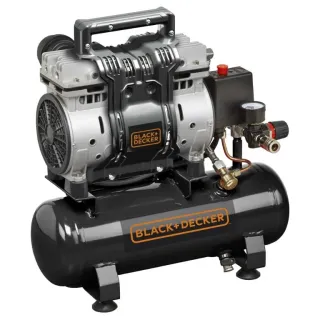 Електрически безмаслен компресор Black and Decker BD 100/6-ST/ 1 к.с./ 6 л