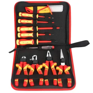 Комплект електричарски инструменти KraftDele KD5970/ 11 части