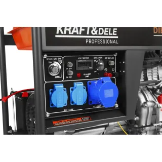 Дизелов генератор KraftDele KD3244/ 7kW/ 230V/ 12.5 л Дизелов генератор KraftDele KD3244/ 7kW/ 230V/ 12.5 л