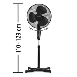 Вентилатор със стойка Trotec TVE 18 S/ 50W Вентилатор със стойка Trotec TVE 18 S/ 50W