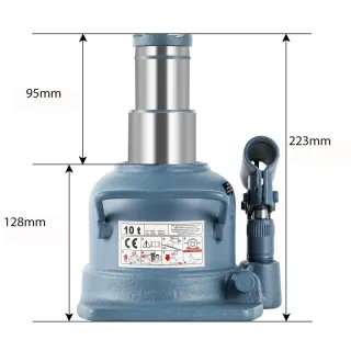 Крик нископрофилен бутилков двустепенен GAMATEH 55083/ 10 т Крик нископрофилен бутилков двустепенен GAMATEH 55083/ 10 т