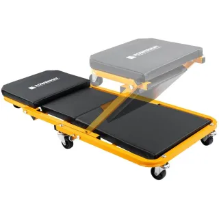 Автомонтьорска лежанка и стол 2 в 1 Powermat PM-LWS-150T/ 150 кг