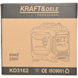 Инверторен генератор KraftDele KD3162/ 12V/230V/ 2,5kW/ 4.2 л Инверторен генератор KraftDele KD3162/ 12V/230V/ 2,5kW/ 4.2 л