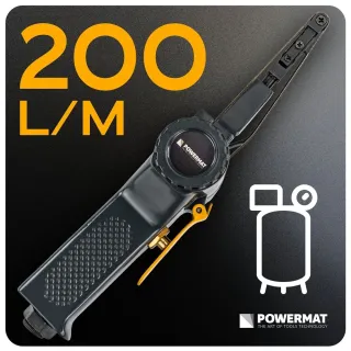 Пневматичен лентов шлайф Powermat PM-PST-330T/10x330 мм