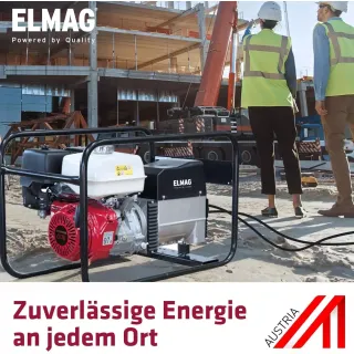 Бензинов генератор ELMAG SEB 7500WD-AVR/ 400V/ 8 kVA/ 6.1 л