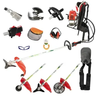 Бензинов тример тип раница MICUL FERMIER GF-1550/  4.76 к.с