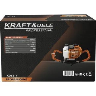 Бензинов свредел KraftDele KD5217/ 6,7 к.с.