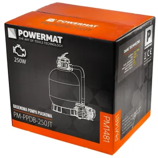 Помпа за басейн Powermat PM-PPDB-250JT/ 250 W