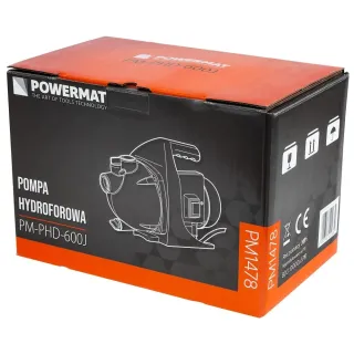 Хидрофорна помпа Powermat PM-PHD-600J/ 600W