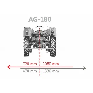 Косачка за мулчиране Jansen AG-180, 1780 мм Косачка за мулчиране Jansen AG-180, 1780 мм