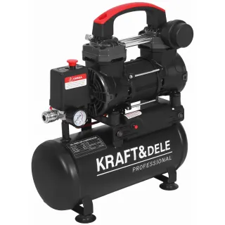 Безмаслен компресор Kraftdele KD4080/ 850W/ 9л