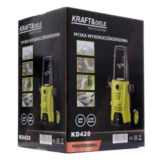 Маслен компресор KraftDele KD420, 0.75 kW / 1.0 к.с., 230V	