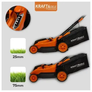 Акумулаторна косачка KraftDele KD5411/ 20V/ 2x6Ah Акумулаторна косачка KraftDele KD5411/ 20V/ 2x6Ah