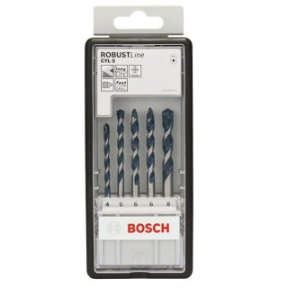 Свредла за бетон CYL-5 на Bosch комплект 5 броя