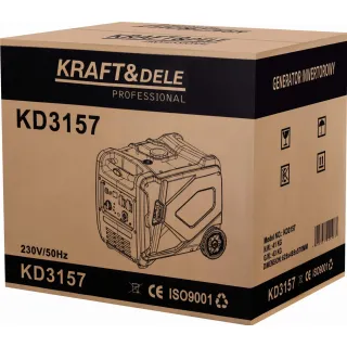 Инверторен генератор KraftDele KD3157/ 4.5kW/ 230V/ 3.7 л Инверторен генератор KraftDele KD3157/ 4.5kW/ 230V/ 3.7 л