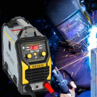 Инверторен заваръчен апарат KraftDele KD3432/ 210A Инверторен заваръчен апарат KraftDele KD3432/ 210A