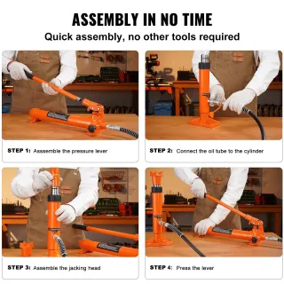 Комплект за ремонт на автомобилни каросерии VEVOR Porta Power Kit/ 10 т Комплект за ремонт на автомобилни каросерии VEVOR Porta Power Kit/ 10 т