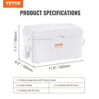 Канализационна помпа VEVOR FLO300/ 350W