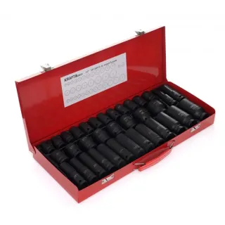 Комплект удължени ударни вложки KraftDele KD1175/ 35 броя