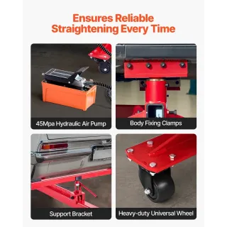 Инструмент за изправяне на каросерии на автомобили с крик VEVOR JT-20/ 6 т Инструмент за изправяне на каросерии на автомобили с крик VEVOR JT-20/ 6 т