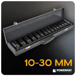 Комплект ударни вложки POWERMAT PM-ZNU-1032T/ 15 бр. Комплект ударни вложки POWERMAT PM-ZNU-1032T/ 15 бр.
