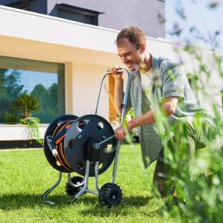 Количка за маркуч CLABER Metal 60 Количка за маркуч CLABER Metal 60