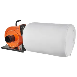 Мобилен прахоуловител за прах и стърготини VEVOR DC100M/ 750W/ 80 л