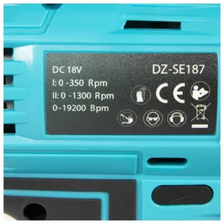 Акумулаторен винтоверт Detoolz DZ-SE187/ 18V Акумулаторен винтоверт Detoolz DZ-SE187/ 18V