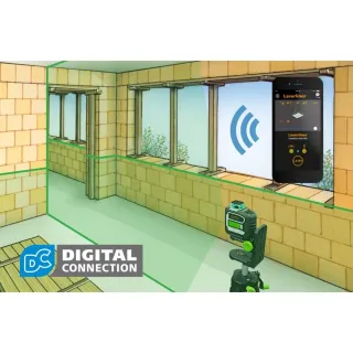 Линеен лазерен нивелир Laserliner CompactLine-Laser G360 Set/ 30 м