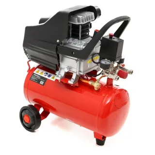 Компресор за въздух + пневматичен комплект KraftDele KD400-3/ 24л / 3.8к.с./ 2.8kW Компресор за въздух + пневматичен комплект KraftDele KD400-3/ 24л / 3.8к.с./ 2.8kW