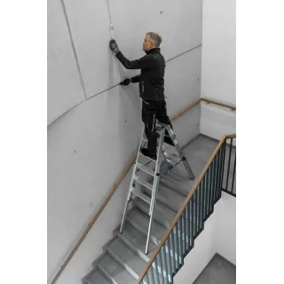 Двустранна телескопична стълба KRAUSE 134875 2x5