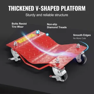 Комплект колички за автомобилни гуми VEVOR MR8100/4 бр.