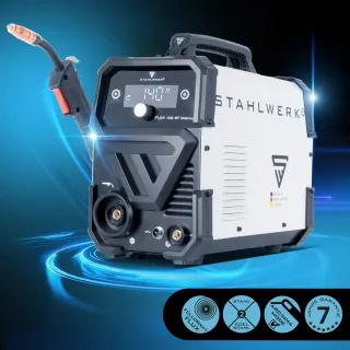 Дигитален заваръчен апарат STAHLWERK FLUX 140 ST 6857/ 140A