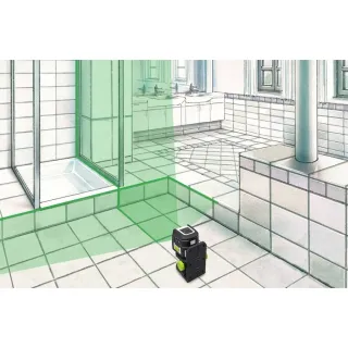 Линеен лазерен нивелир Laserliner SmartCross-Laser GX Plus Set/ 40 м