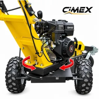 Фреза за дънери с въртяща основа CIMEX SG150PRO-RT/ 15 к.с./ ф300 мм