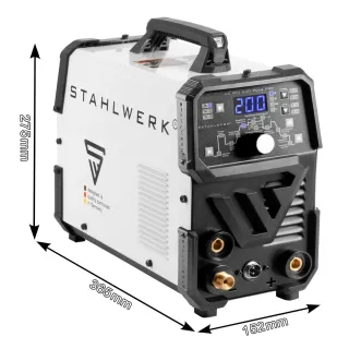 Комбиниран заваръчен апарат STAHLWERK DC TIG 200 Puls Pro/ 200A