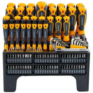 Комплект отвертки, битове, вложки и шестограми Powermat PM-ZW-132ZN/ 132 бр. Комплект отвертки, битове, вложки и шестограми Powermat PM-ZW-132ZN/ 132 бр.