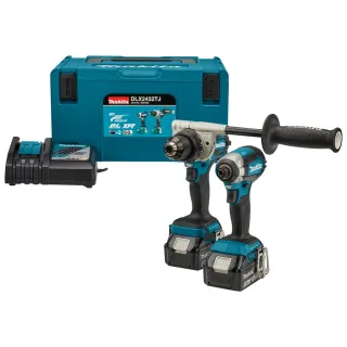 Комплект акумулаторни винтоверти Makita DLX2432TJ/ 18V/ 2х5Ah