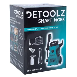 Електрическа водоструйка Detoolz DZ-EC1001-S001-G01/ 1400W