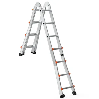 Телескопична сгъваема стълба VEVOR KMP404C/ 4 м